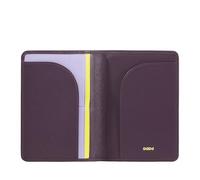 DUDU Étui Porte-Passeport de Voyage en Cuir avec Protection RFID et Porte-Cartes de crédit Deep Purple