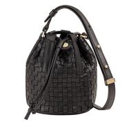 DuDu Filicudi Sac à main Cuir véritable 14 cm noir