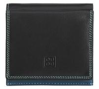 DuDu Flavio Porte-monnaie Cuir véritable 9.5 cm noir