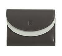 DuDu Galapagos Porte-monnaie Protection RFID Cuir véritable 13 cm brun