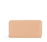 DUDU Grand portefeuille RFID pour femme en cuir véritable coloré fermeture éclai