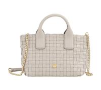 DuDu Ibiza Sac à main Cuir véritable 22 cm blanc