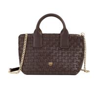 DuDu Ibiza Sac à main Cuir véritable 22 cm brun