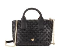 DuDu Ibiza Sac à main Cuir véritable 22 cm noir