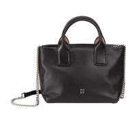 DuDu Ibiza Sac à main Cuir véritable 22 cm noir