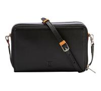 DuDu Ines Sac à bandoulière Cuir véritable 19 cm noir