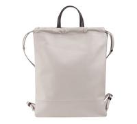 DuDu Linosa Daypack Cuir véritable 42 cm blanc