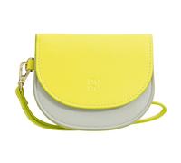 DuDu Madagascar Étui pour cartes de crédit Cuir véritable 11 cm jaune