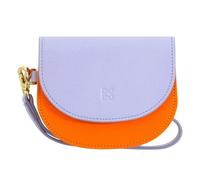 DuDu Madagascar Étui pour cartes de crédit Cuir véritable 11 cm violet