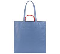 DuDu Madeleine Sac de shopper Cuir 40 cm bleu