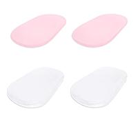 Dudu N Girlie Coton couffin Drap-housse, Abstrait Bleu, 2 pièces