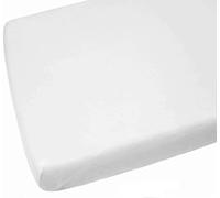 Dudu N Girlie Drap-Housse en Jersey de Coton Blanc 65 x 95 cm