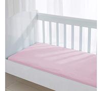 Dudu N Girlie Drap-housse en jersey de coton Rose 100 x 50 cm