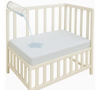 Dudu N Girlie en tissu éponge coton 100% étanche Mini Berceau Alèse, 50 cm x 100 cm