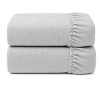 Dudu N Girlie Parure de lit 100% Coton pour lit de bébé, 70 x 140 cm, 2 pièces, Rose