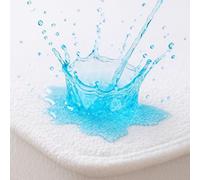 DuDu N Girlie Terry Protège matelas 100% imperméable pour lit d'enfant