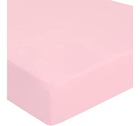 Dudu N pour lit en coton jersey Drap-housse, Rose, Pack simple