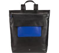 DuDu Oslo Daypack Cuir véritable 39 cm noir
