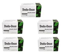 Dudu Osun - Savon noir d'Afrique Original Noir 5 x 150g Lot de 5
