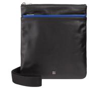 DuDu Panay Sac à bandoulière Cuir véritable 24 cm noir