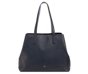DuDu Pauline Sac de shopper Cuir véritable 36 cm noir