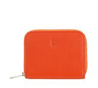 DUDU Petit porte-monnaie en cuir coloré pour hommes et femmes avec fermeture écl