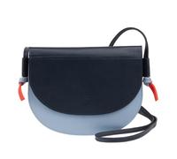 DUDU Petit Sac à Bandoulière en Cuir Femmes, Sac à Main Compact et Plat avec Fer