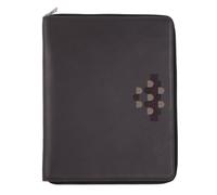 DuDu Porte-documents Cuir véritable 33 cm noir