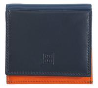DuDu Porte-monnaie en cuir 9,5 cm bleu