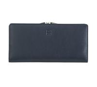 DuDu Porte-monnaie Protection RFID Cuir 19.5 cm bleu