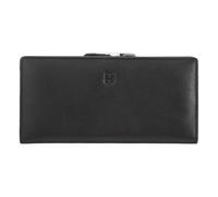 DuDu Porte-monnaie Protection RFID Cuir 19.5 cm noir