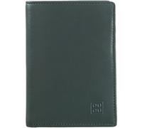 DuDu Porte-monnaie RFID en cuir 9,5 cm vert