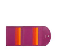 DUDU Portefeuille Femme en Cuir Véritable Souple Compact, Fentes pour cartes, Co