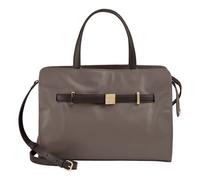 DuDu Sac à bandoulière Cuir véritable 30 cm gris