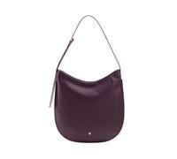 DUDU Sac à bandoulière en Cuir Souple pour Femmes, Sac Hobo avec Fermeture èclaire, Grand Sac à bandoulière de Couleur réglable Deep Purple