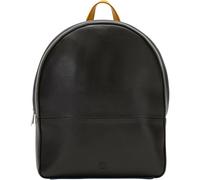 DuDu Sac à dos City en cuir 26,5 cm noir