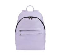 DUDU Sac à dos en Cuir Homme Femme Porte PC jusqu'à 15,6" MacBook 16 Pouces, Sac à dos de Voyage 20 Litres, Sac à dos Bureau de Travail Design Essentiel Élégant Provence lilac, Provence Lilac, 31,00