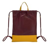 DuDu Sac à dos jaune / bourgogne, Taille One Size