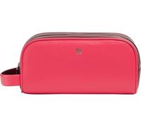 DuDu Thani Pochette à maquillage en cuir 21 cm rose