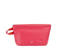 DUDU Trousse de toilette femme homme en cuir avec fermeture zip, grand vanity-ca