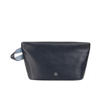 DUDU Trousse de toilette femme homme en cuir avec fermeture zip, grand vanity-ca