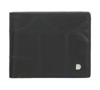 DuDu Up! Porte-monnaie Protection RFID Cuir 10.5 cm noir