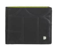 DuDu Up! Porte-monnaie Protection RFID Cuir 10.5 cm noir