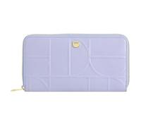 DuDu Up Porte-monnaie Protection RFID Cuir véritable 20 cm violet