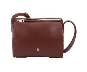 DuDu Up Sac à bandoulière Cuir véritable 19.5 cm brun