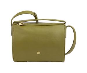 DuDu Up Sac à bandoulière Cuir véritable 19.5 cm vert