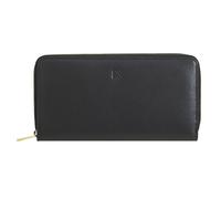 DuDu Ustica Porte-monnaie Protection RFID Cuir véritable 20 cm gris