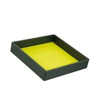 DUDU Vide-Poches en Cuir coloré de Design pour l'entrée, Porte-Objets avec Paquet Cadeau Mangrove