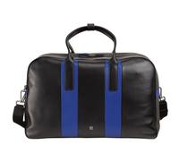 DuDu Weekender Sac de voyage en cuir 49 cm noir