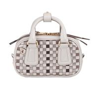 DuDu Woven Sac à main Cuir véritable 20.5 cm beige